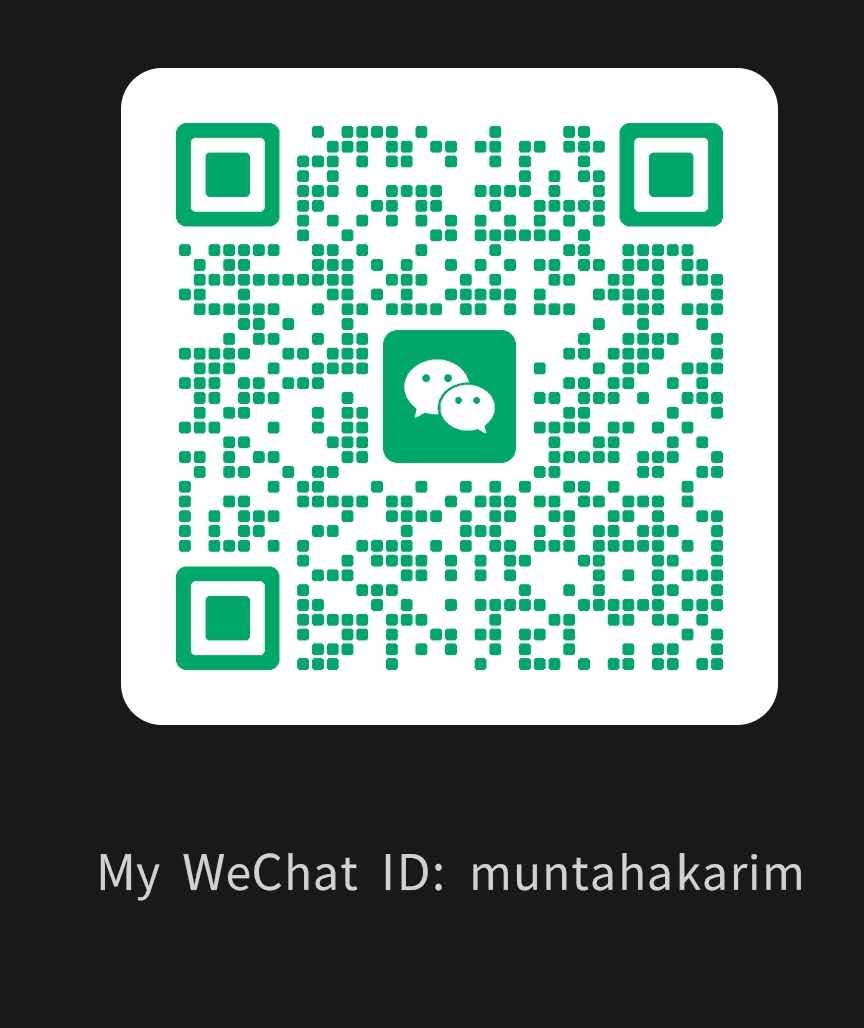WeChat contact QR code for muntahakarim